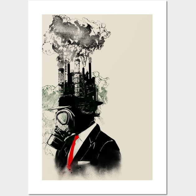 Businessman Wall Art by sebasebi